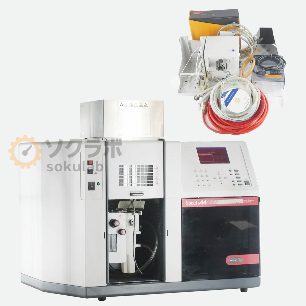 [DW]USED 8���ݾ� VARIAN SpectrAA 55B AAS Atomic Absorption Spectrometer ���ҵ۸����ٷ� �Ÿ������� ���եȥ����� �谷...[07619-0025]