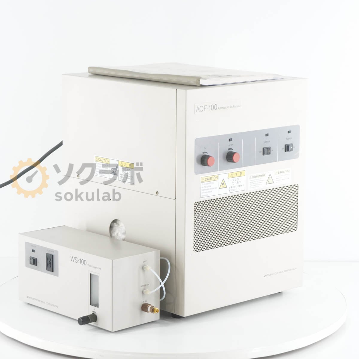 [JB]USED �ݾڤʤ� MITSUBISHI AQF-100 TN-110 Automatic Quick Furnace TOTAL NITROGEN ANALYZER ��ư����ǳ������ WS-100...[07977-0003]