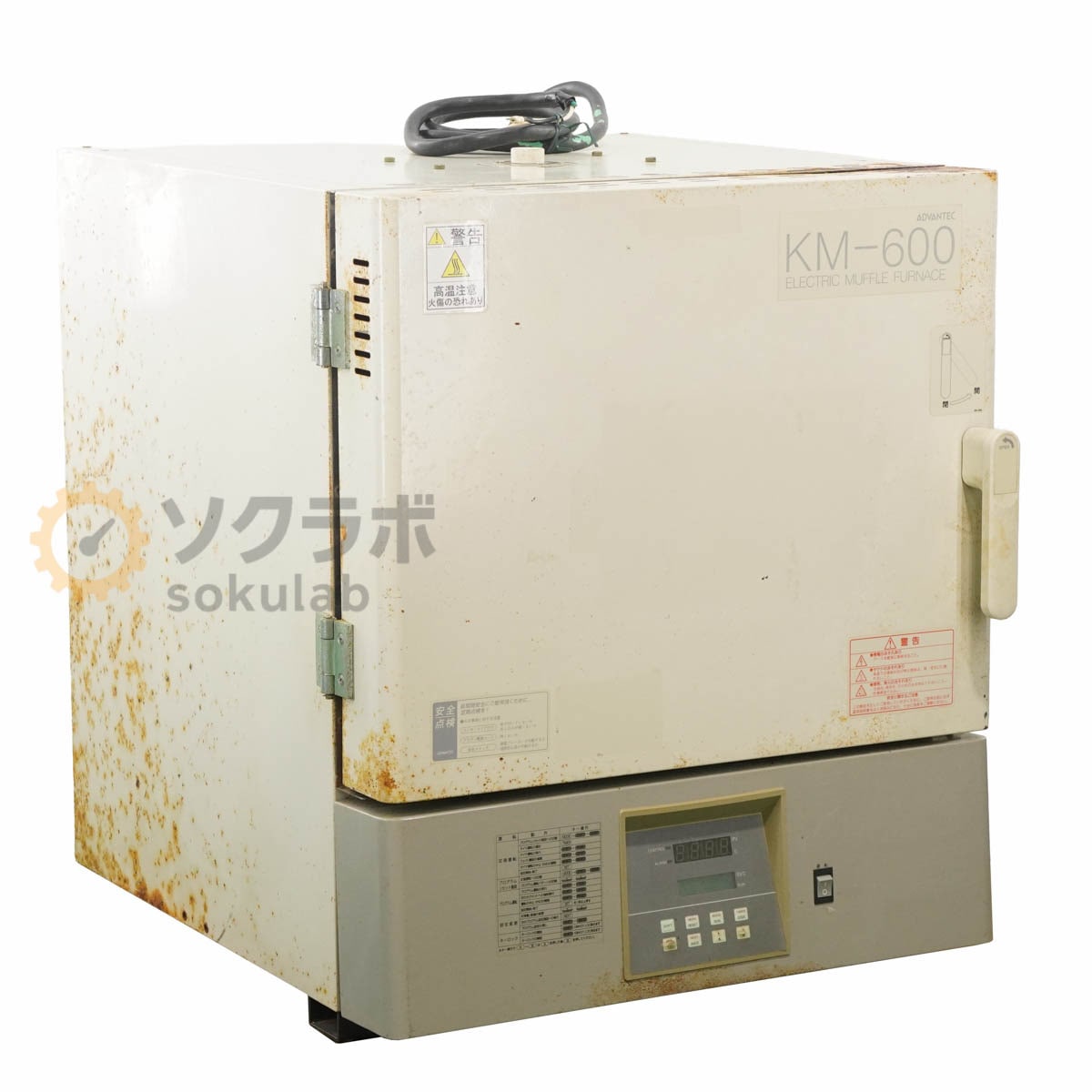 [JB]USED �ݾڤʤ� ADVANTEC KM-600 ELECTRIC MUFFLE FURNACE �ŵ�ϧ �ޥåե�ϧ [07977-0004]