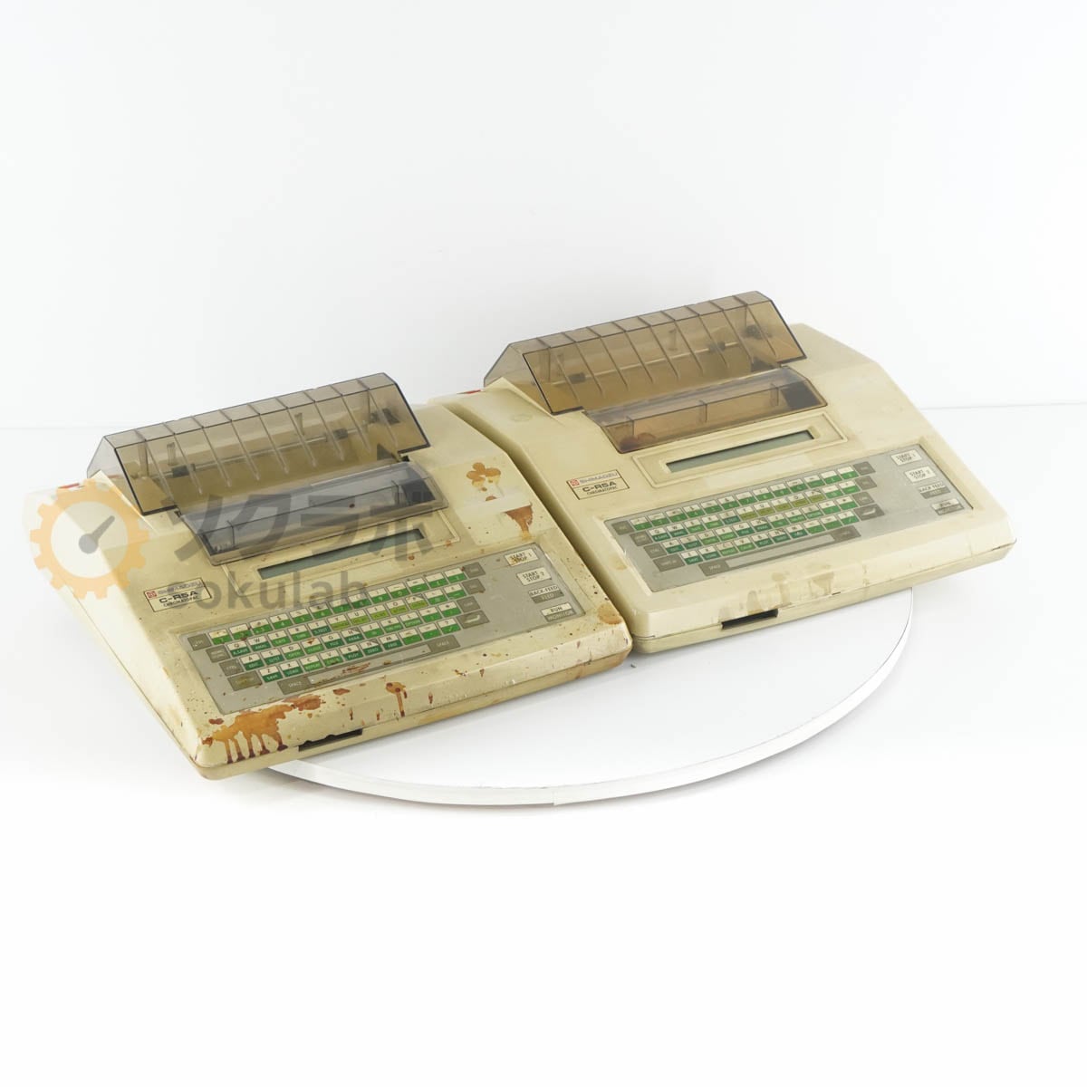 [JB]USED �ݾڤʤ� 2�楻�å� SHIMADZU C-R5A CHROMATOPAC �����ޥȥѥå� HPLC �����ޥȥ�����ѥǡ����������� PC-56N [07977-0056]