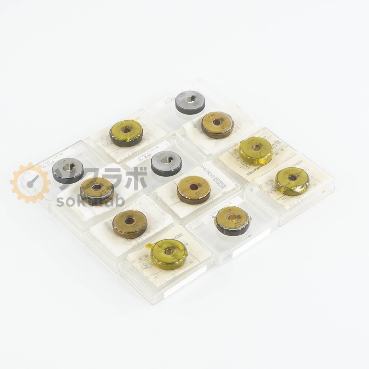 [DW]USED 8���ݾ� ���å� SHS SOKUHANSHA ¬�ϼ�  Master Ring Gauge �ޥ�������󥰥����� [08078-0010]