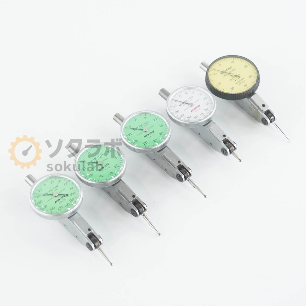 [DW]USED 8���ݾ� ���å� PEACOCK Mitutoyo PCN-2E PCN-1AE PCN-S 513-404 NEW PIC-TEST DIAL GAUGE ������륲���� �˥塼...[08078-0027]