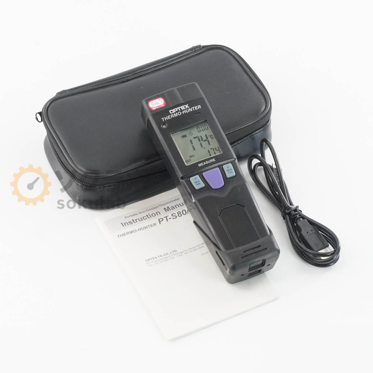 [DW]USED 8���ݾ� ��������2025ǯ10�� OPTEX FA PT-U80 THERMO-HUNTER Thermometer �ݡ����֥뷿���ܿ����ٷ� �谷������ [08136-0070]