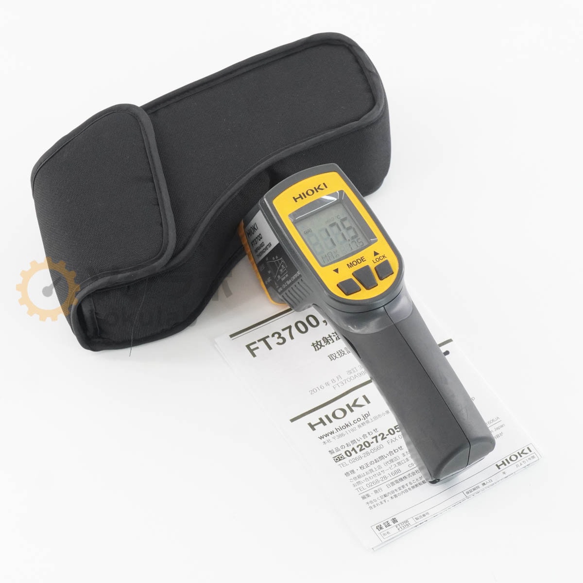 [DW]USED 8���ݾ� 06/2024CAL HIOKI FT3700 INFRARED THERMOMETER ���Ͳ��ٷ� -60~550�� �谷������ [08136-0136]