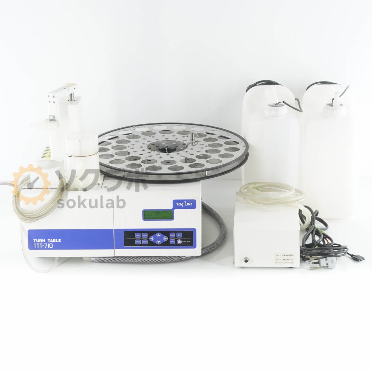 [DW]USED 8���ݾ� TOA DKK TTT-710 TURN TABLE ������ơ��֥� �����ʬ�ϵ��� pH ����� �ŵ���ƳΨ ��ưũ������ 7400560...[07619-0039]