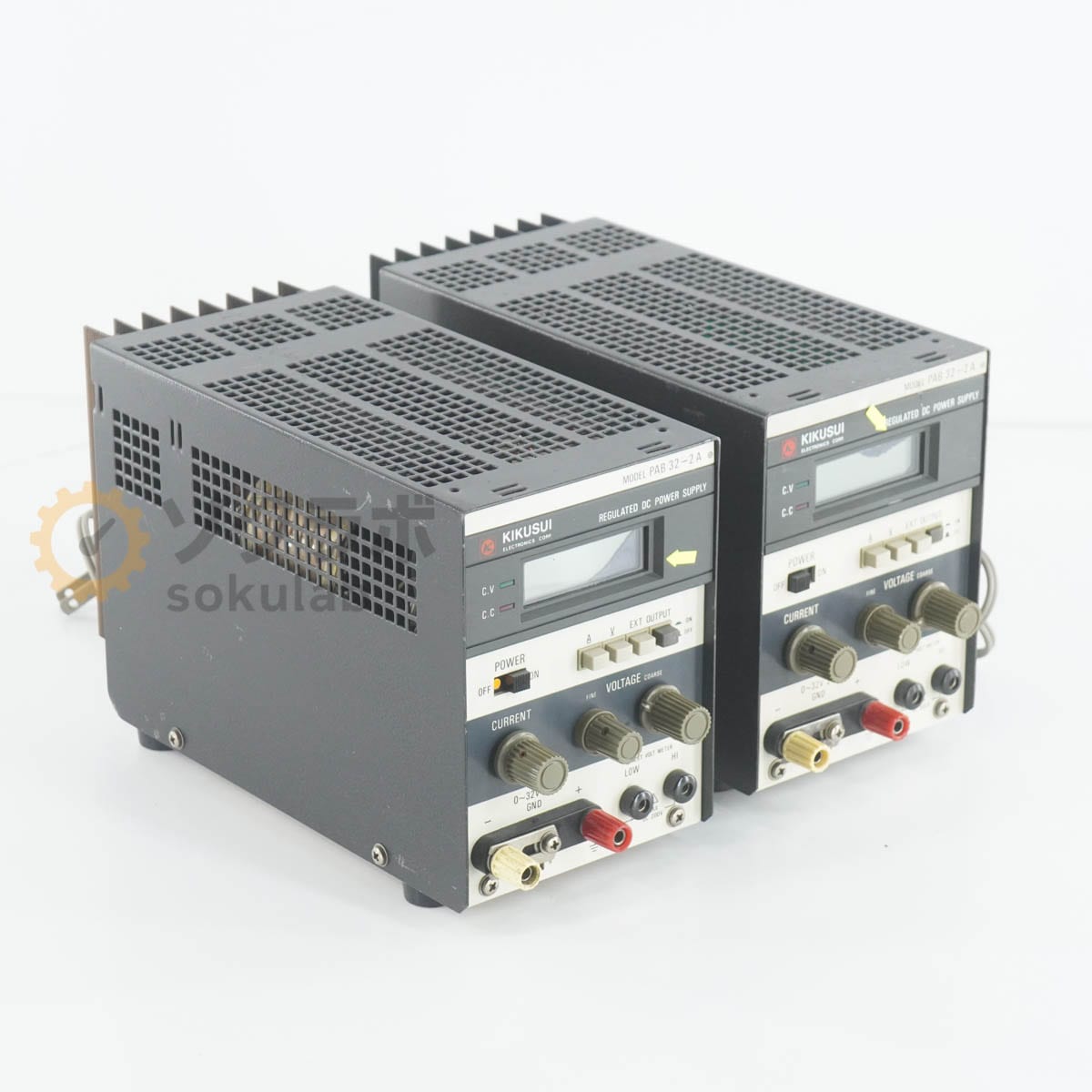 [JB]USED �ݾڤʤ� 2�楻�å� KIKUSUI PAB32-2A PAB-A REGULATED DC POWER SUPPLY ľή���경�Ÿ� DC�Ÿ� ľή�Ÿ� 0~32V 2A [08078-0008]