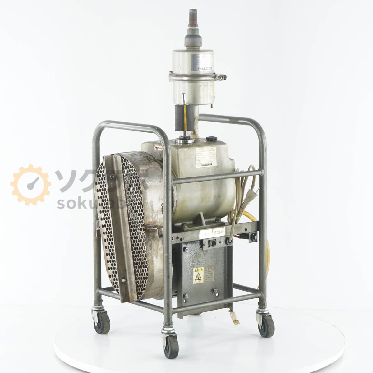 [JB]USED �ݾڤʤ� SATO VAC TST-150 PHIL �����ݥ�� OIL ROTARY VACUUM PUMP 60Hz [07977-0009]