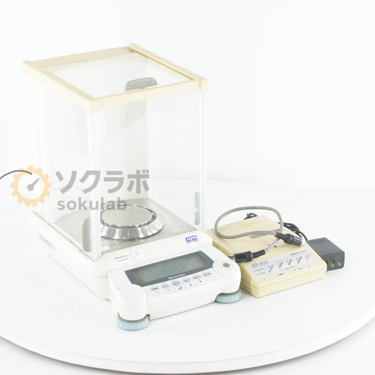[DW]USED 8���ݾ� SHIMADZU AUX220 ELECTRONIC BALANCE �Ż�ŷ�� �Ż�ŷ�Ӥ� ʬ��ŷ�� ʬ��ŷ�Ӥ� EP-60A �Ҥ礦��220g AC...[07619-0074]