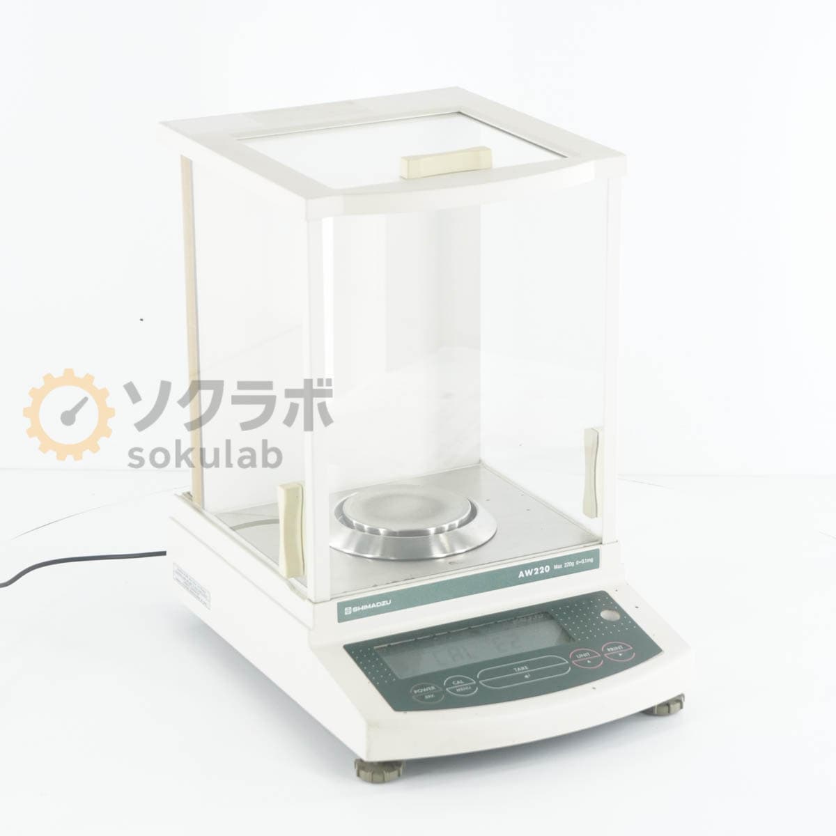 [JB]USED �ݾڤʤ� SHIMADZU AW220 ELECTRONIC BALANCE �Ż�ŷ�� �Ż�ŷ�Ӥ� ʬ��ŷ�� ʬ��ŷ�Ӥ� �Ҥ礦��220g AC�����ץ��� [07619-0128]