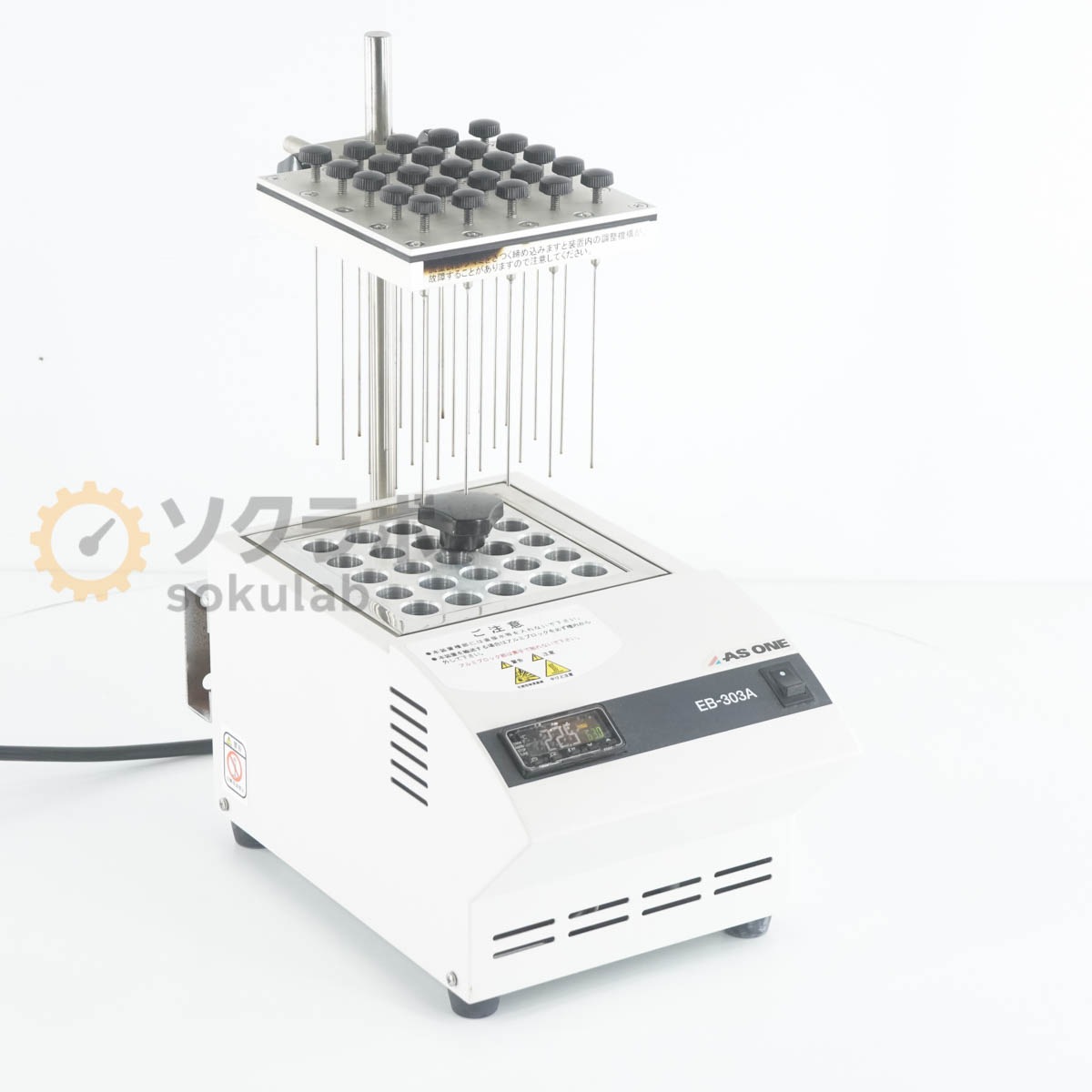 [DW]USED 8���ݾ� AS ONE EB-303A Dry Block Bath �ɥ饤�֥��å��Х� [07619-0138]