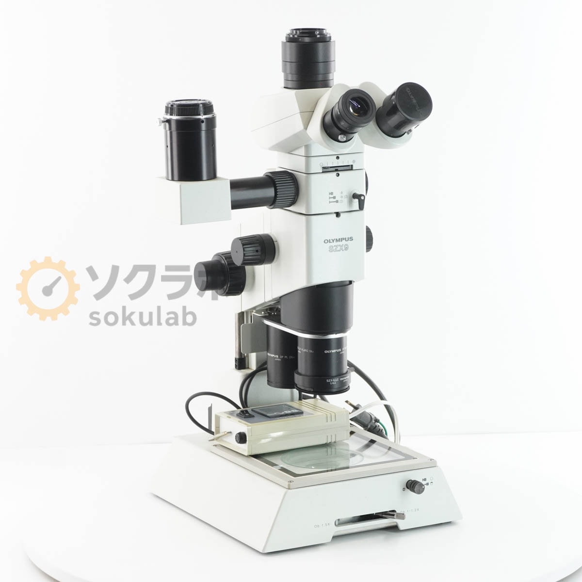 [DW]USED 8���ݾ� OLYMPUS SZX9 Microscope ���θ����� WHS10��/22 DF PLAPO 1��-2 2��-3 SZX-ZB9 SZX-FOF �Ÿ������� [07953-0013]