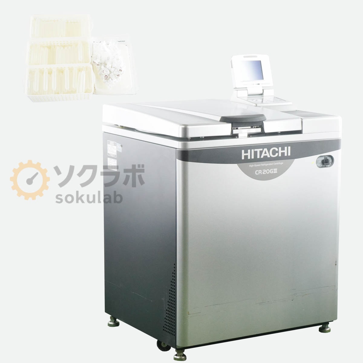 [DW]USED 8���ݾ� ��Ѳ�ž��ǧ�� HITACHI CR20��III High-Speed Refrigerated Centrifuge ��®��ѱ󿴵� ��������ͭ ��...[08048-0021]