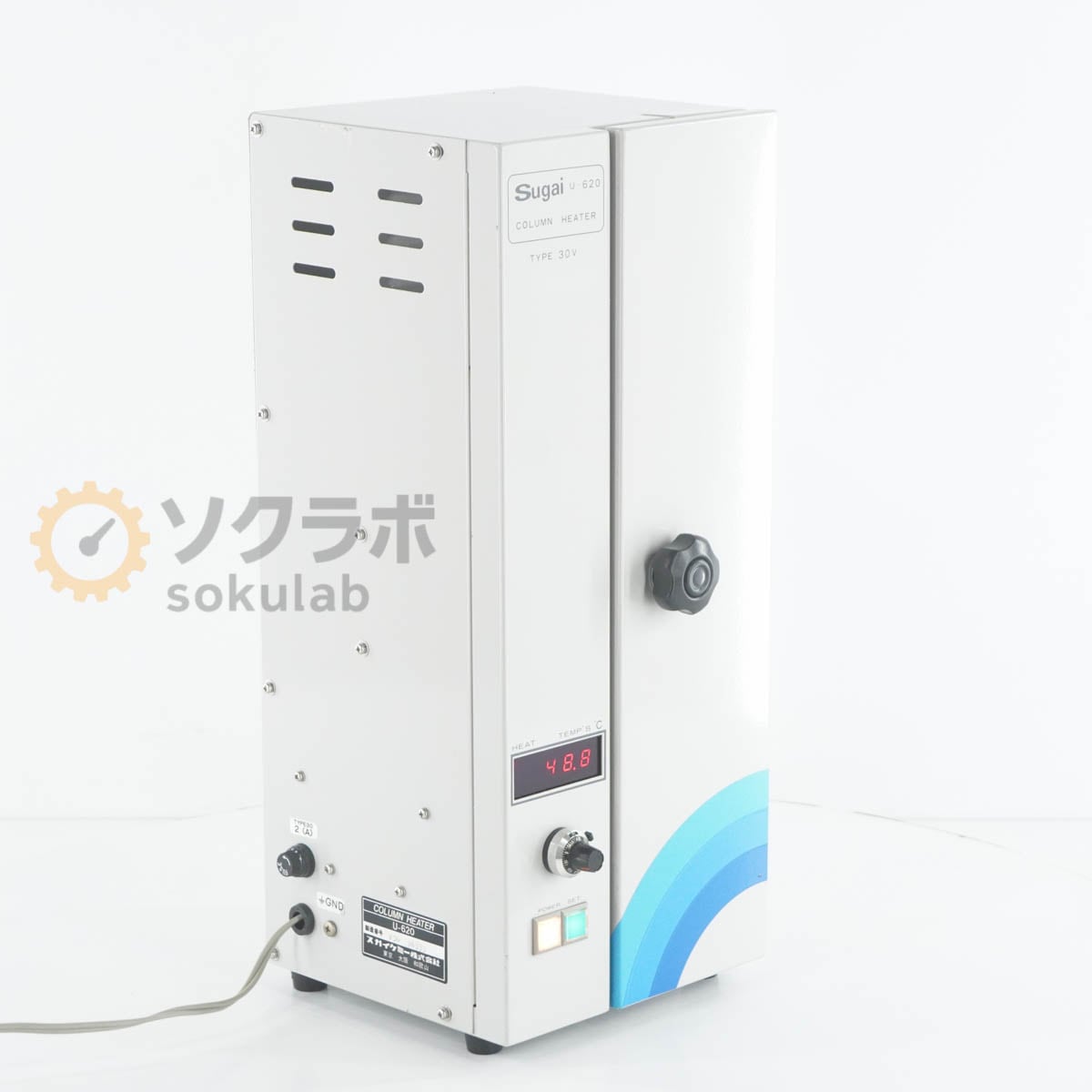 [DW]USED 8���ݾ� Sugai U-620 HPLC COLUMN HEATER �����ҡ����� �ե��� Liquid Chromatograph ���Υ����ޥȥ���� 30V [07628-0011]