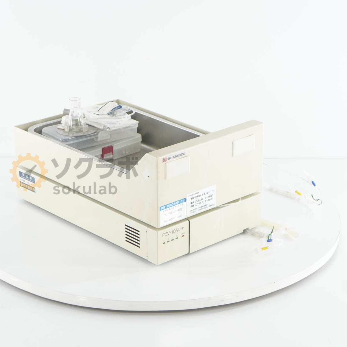 [DW]USED 8���ݾ� SHIMADZU FCV-10ALVP HPLC �㰵���饸����ȥ�˥å� �ե��� Liquid Chromatograph ���Υ����ޥȥ���� [07628-0019]