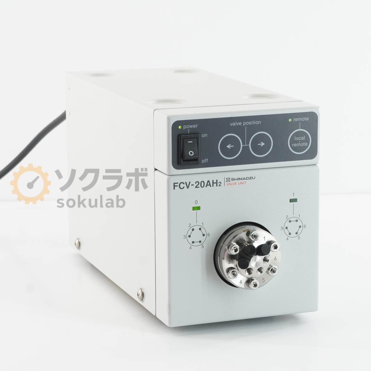 [DW]USED 8���ݾ� SHIMADZU FCV-20AH2 HPLC VALVE UNIT ήϩ���إХ�� �ե��� Liquid Chromatograph ���Υ����ޥȥ���� [07812-0016]