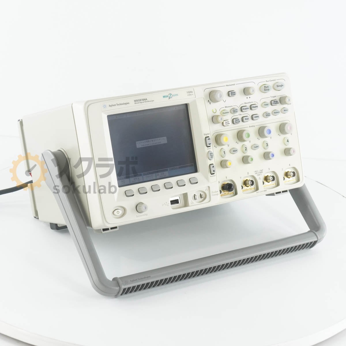 [JB]USED �ݾڤʤ� Agilent MSO6104A Mixed Signal Oscilloscope �ߥå����ɡ������ʥ롦�������������� OPT 8MH 1GHz 4GSa/s [08191-0069]