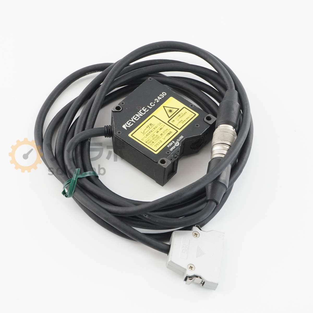 [PG]USED 8���ݾ� KEYENCE LC-2430 Sensor Head ���󥵡��إå� ���󥵥إå� �졼���Ѱ̷� �졼�����Ѱ̷� [08218-0024]