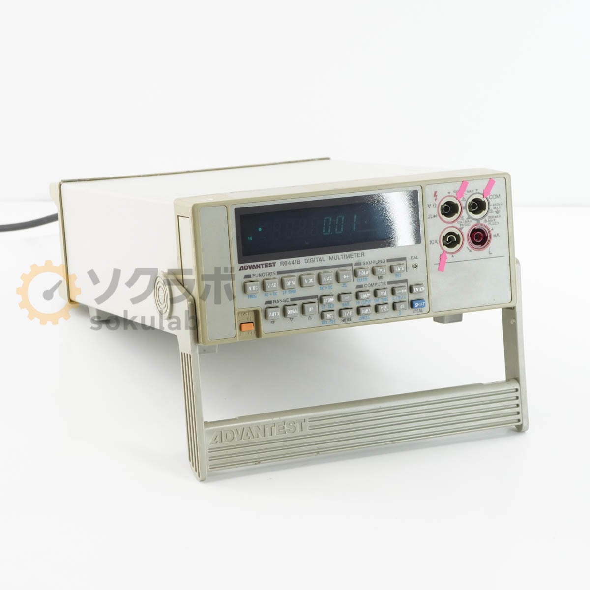 [JB]USED �ݾڤʤ� ADVANTEST R6441B DMM DIGITAL MULTIMETER �ǥ�����ޥ���᡼���� [08218-0029]