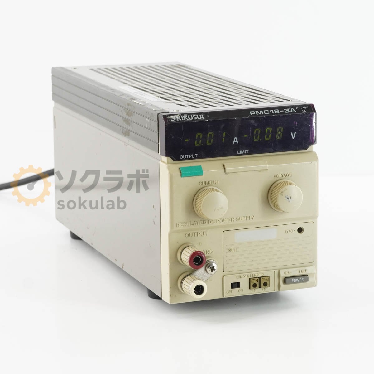 [JB]USED �ݾڤʤ� KIKUSUI PMC18-3A PMC-A REGULATED DC POWER SUPPLY ľή���경�Ÿ� DC�Ÿ� ľή�Ÿ� 0~18V 3A [08218-0038]