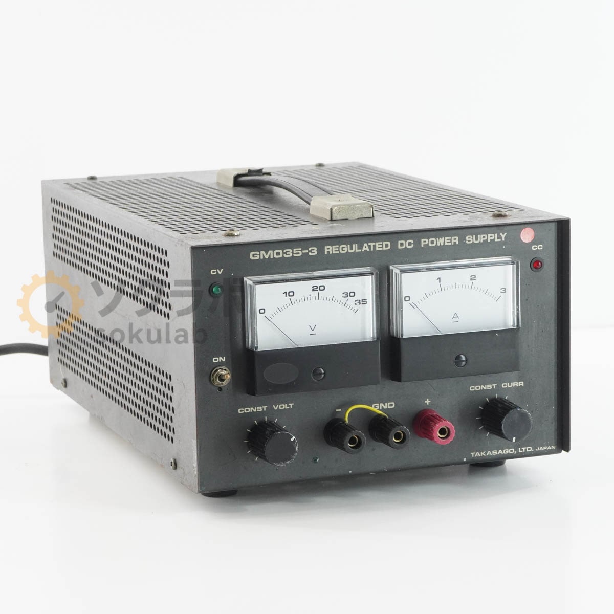 [JB]USED �ݾڤʤ� TAKASAGO GMO35-3 REGULATED DC POWER SUPPLY ľή���경�Ÿ� DC�Ÿ� ľή�Ÿ� [08218-0046]