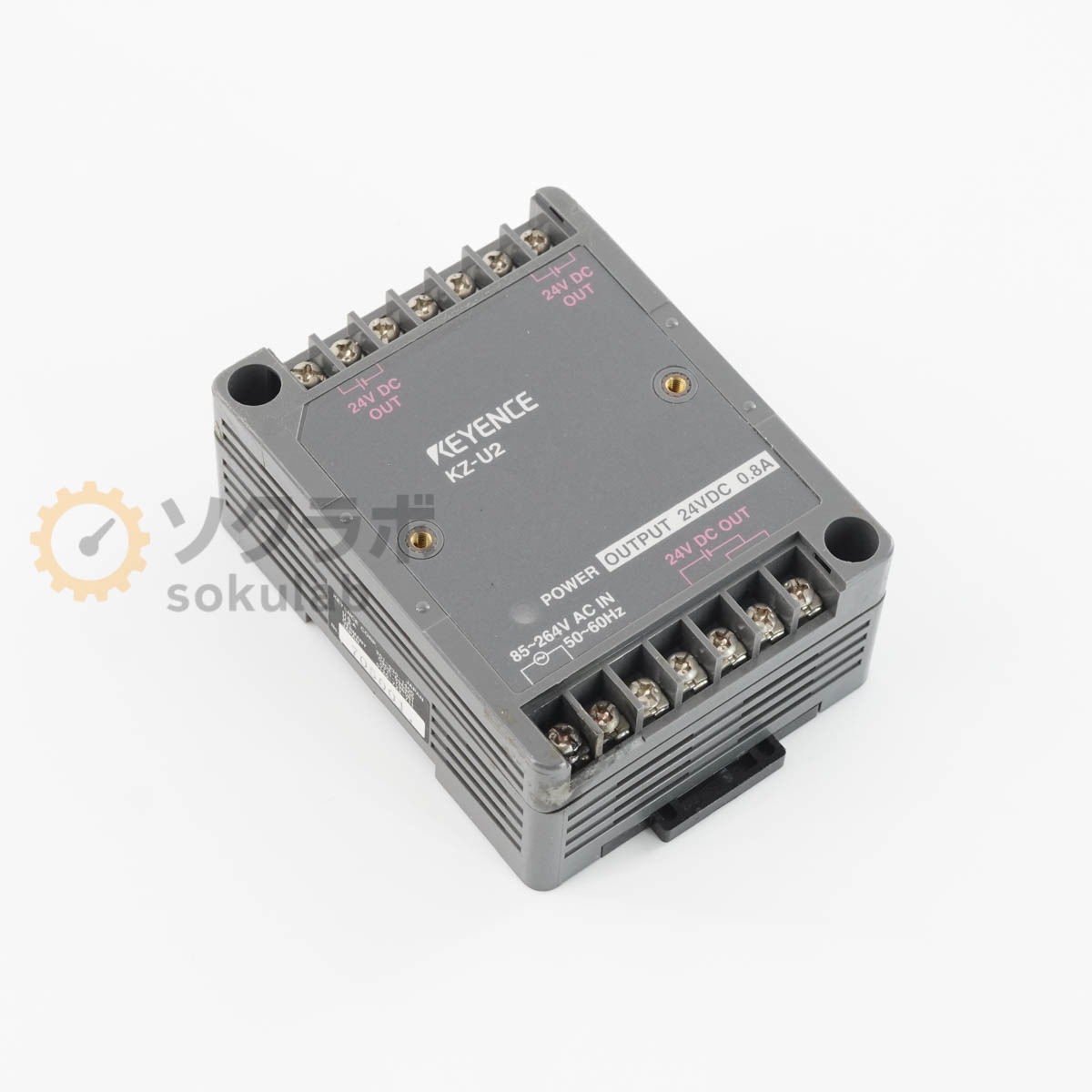 [JB]USED �ݾڤʤ� KEYENCE KZ-U2 AC Power Supply AC�Ÿ���˥å� PLC KV���꡼�� �ץ�����ޥ֥륳��ȥ����顼 [08218-0058]
