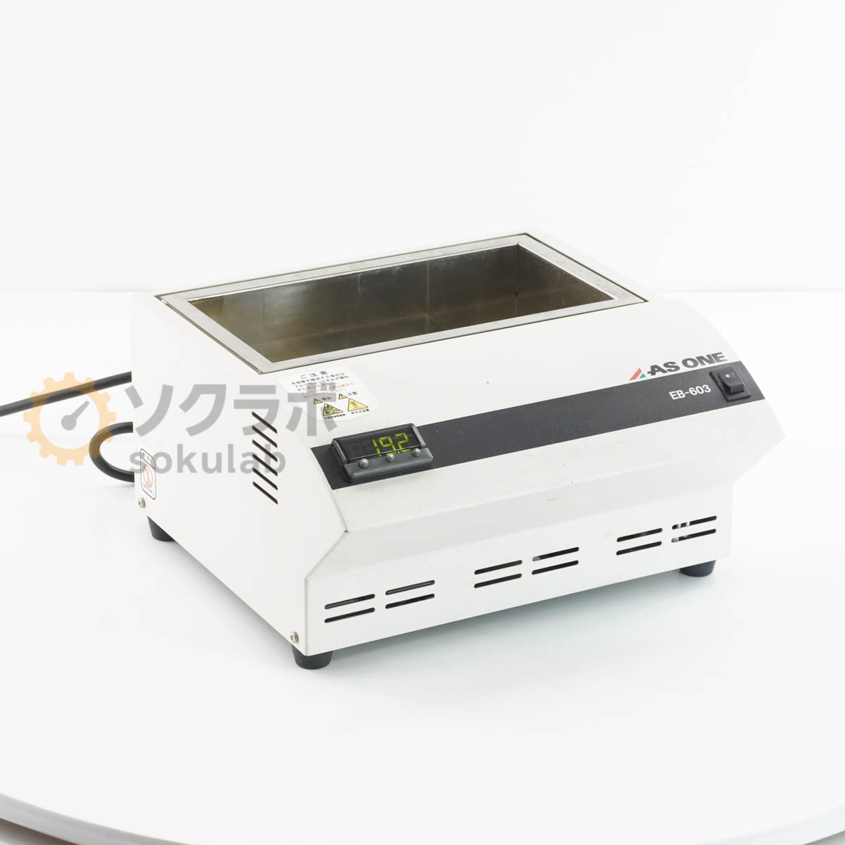 [DW]USED 8���ݾ� AS ONE EB-603 Dry Block Bath �ɥ饤�֥��å��Х� [08287-0005]