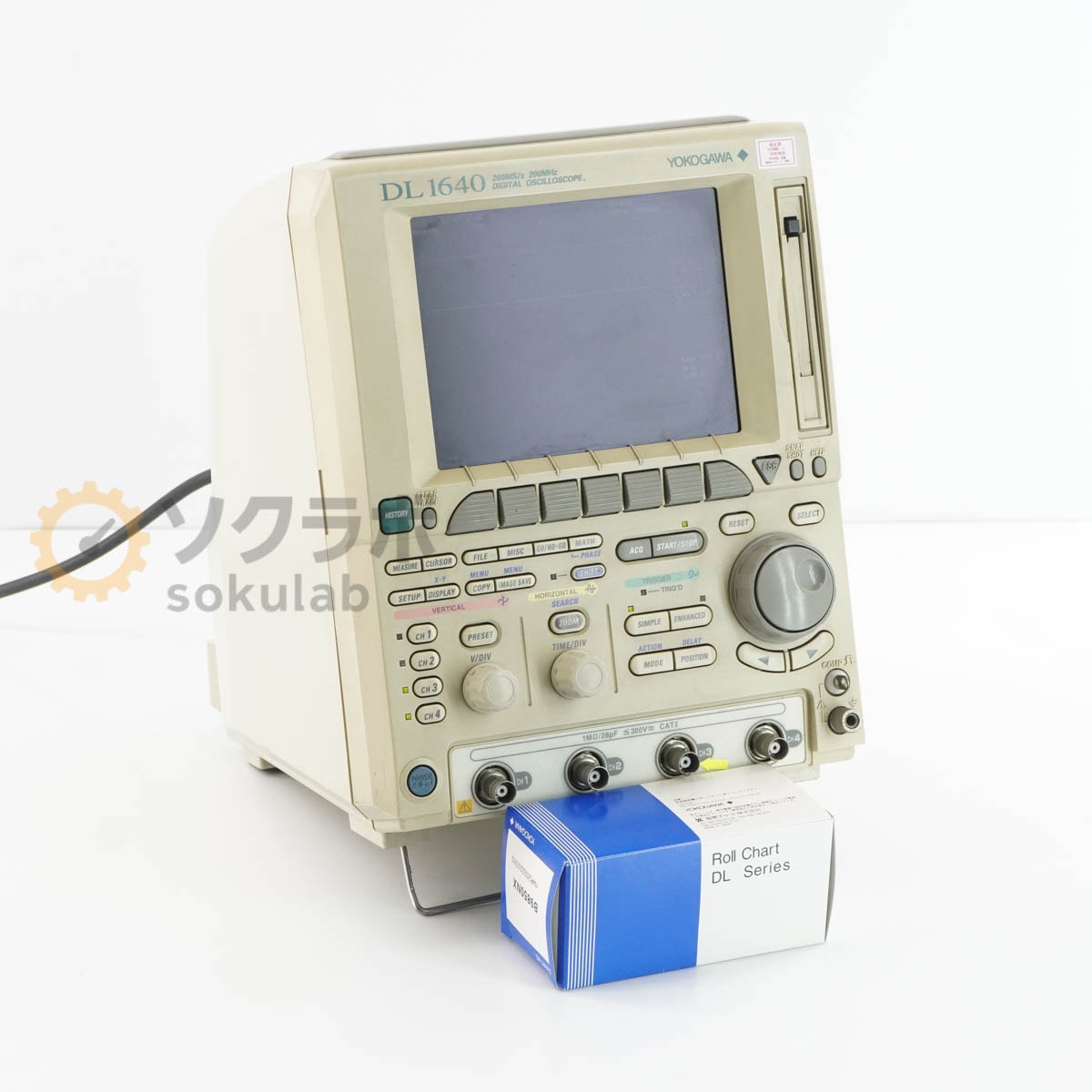 [DW]USED 8���ݾ� YOKOGAWA DL1640 701610-M-J3/B5/C10/Z DIGITAL OSCILLOSCOPE �ǥ����륪������������ 200MHz 200MS/s ��...[08183-0216]