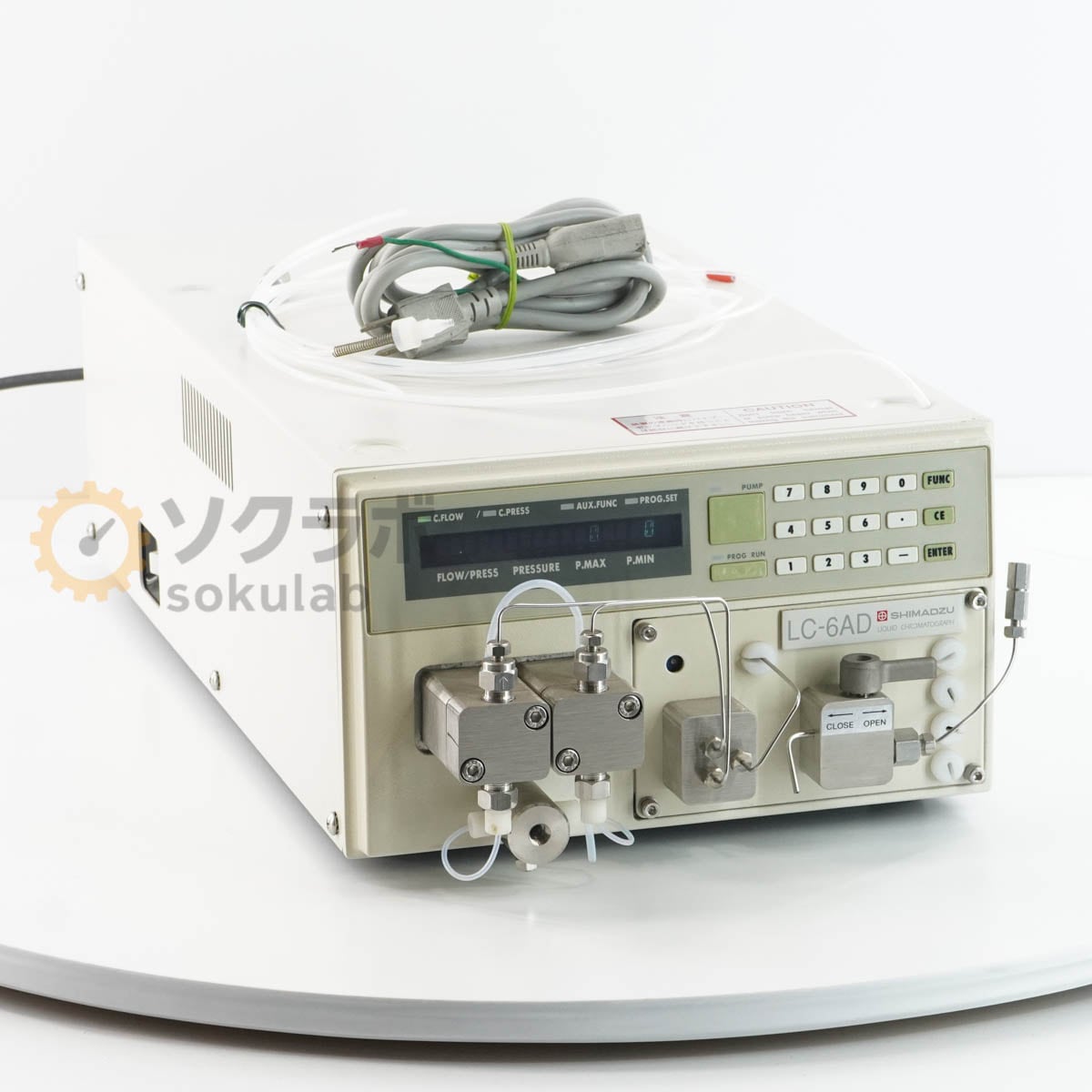 [DW]USED 8���ݾ� SHIMADZU LC-6AD HPLC LIQUID CHROMATOGRAPH PUMP ���եݥ�� �ե��� ���Υ����ޥȥ���� �Ÿ������� [07664-0004]