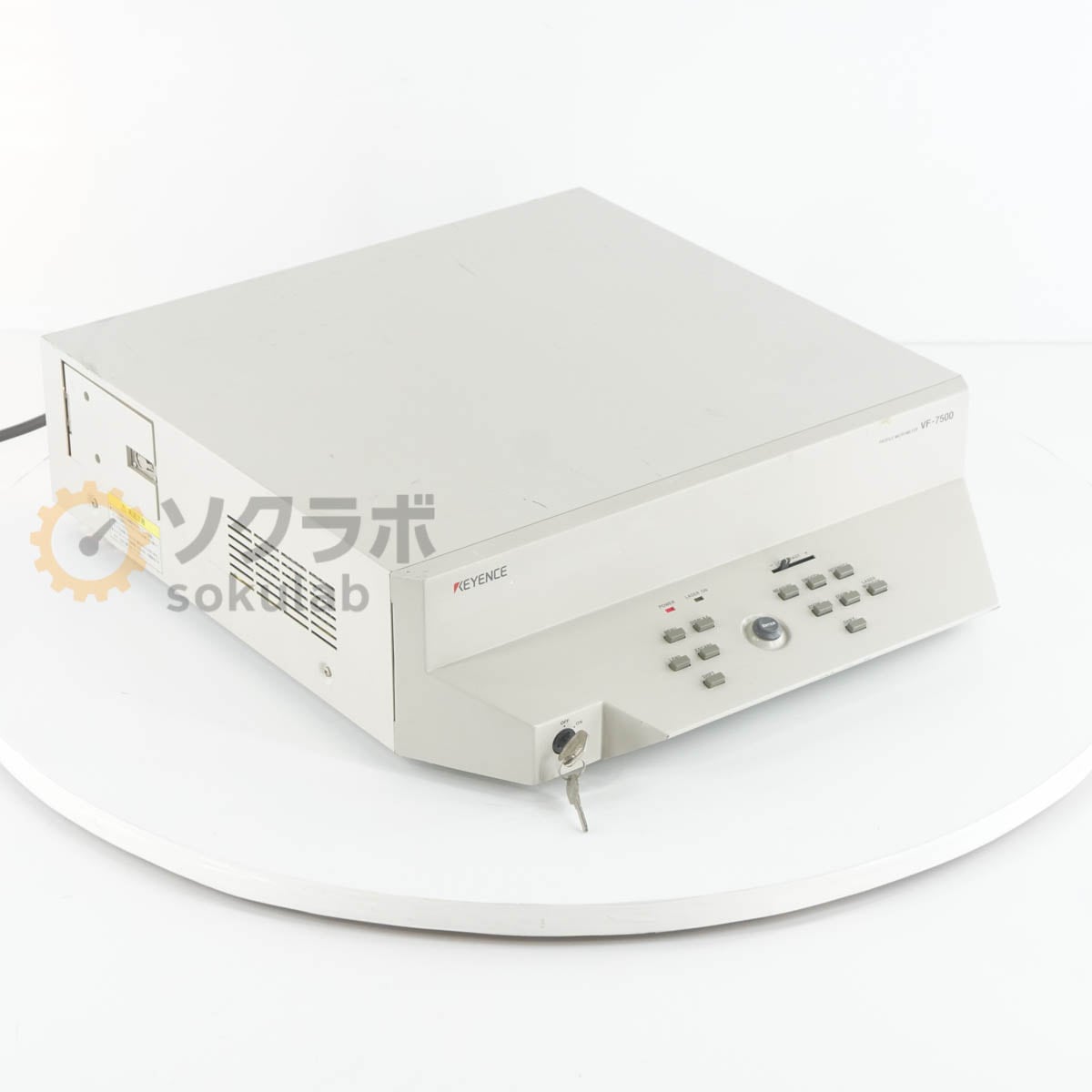 [DW]USED 8���ݾ� KEYENCE VF-7500 PROFILE MICROMETER MICROSCOPE ɽ�̷���¬�긲���� �ץ��ե�����ޥ������᡼���� ���� [08273-0041]