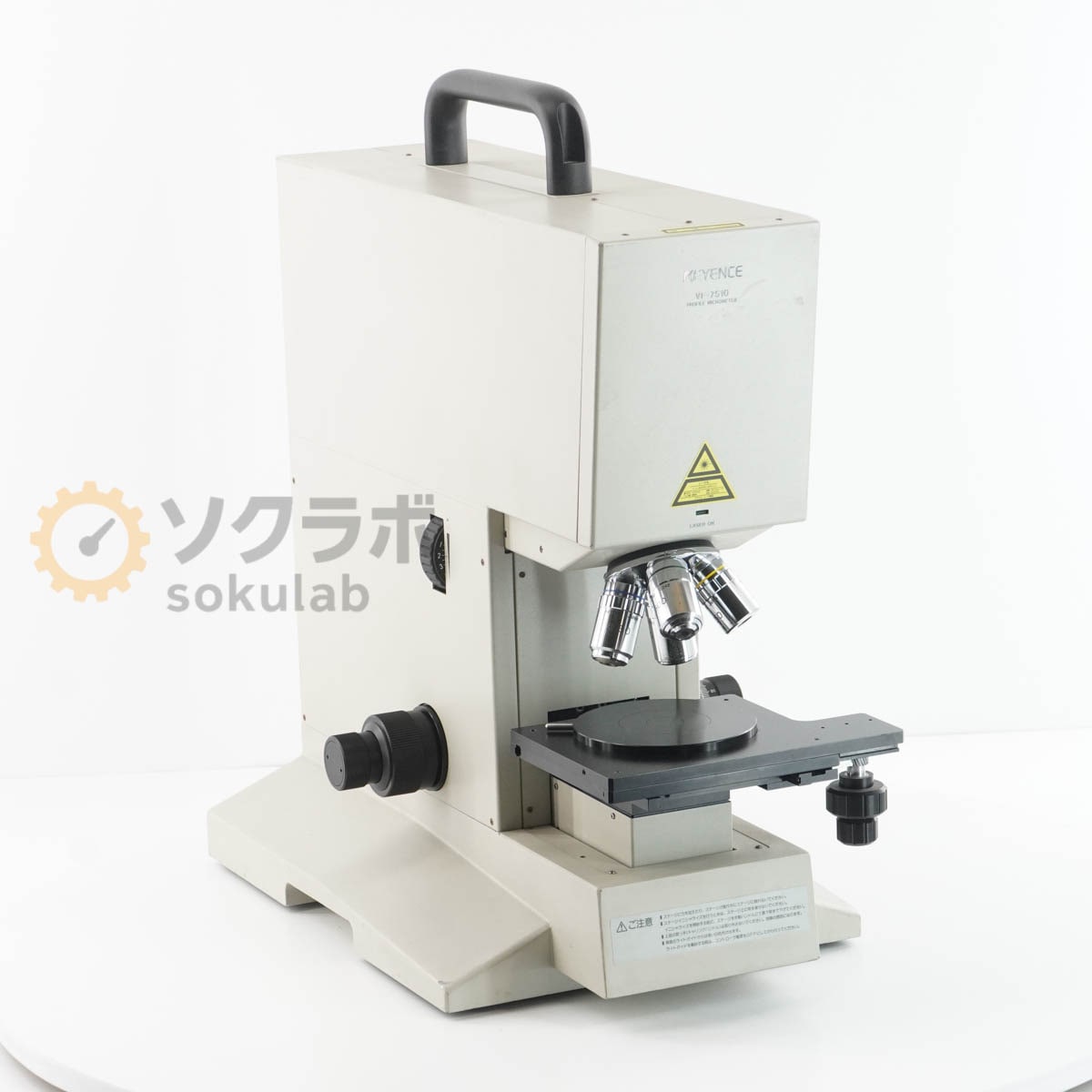 [DW]USED 8���ݾ� KEYENCE VF-7510 PROFILE MICROMETER MICROSCOPE ɽ�̷���¬�긲���� �ץ��ե�����ޥ������᡼���� VF-L...[08273-0059]