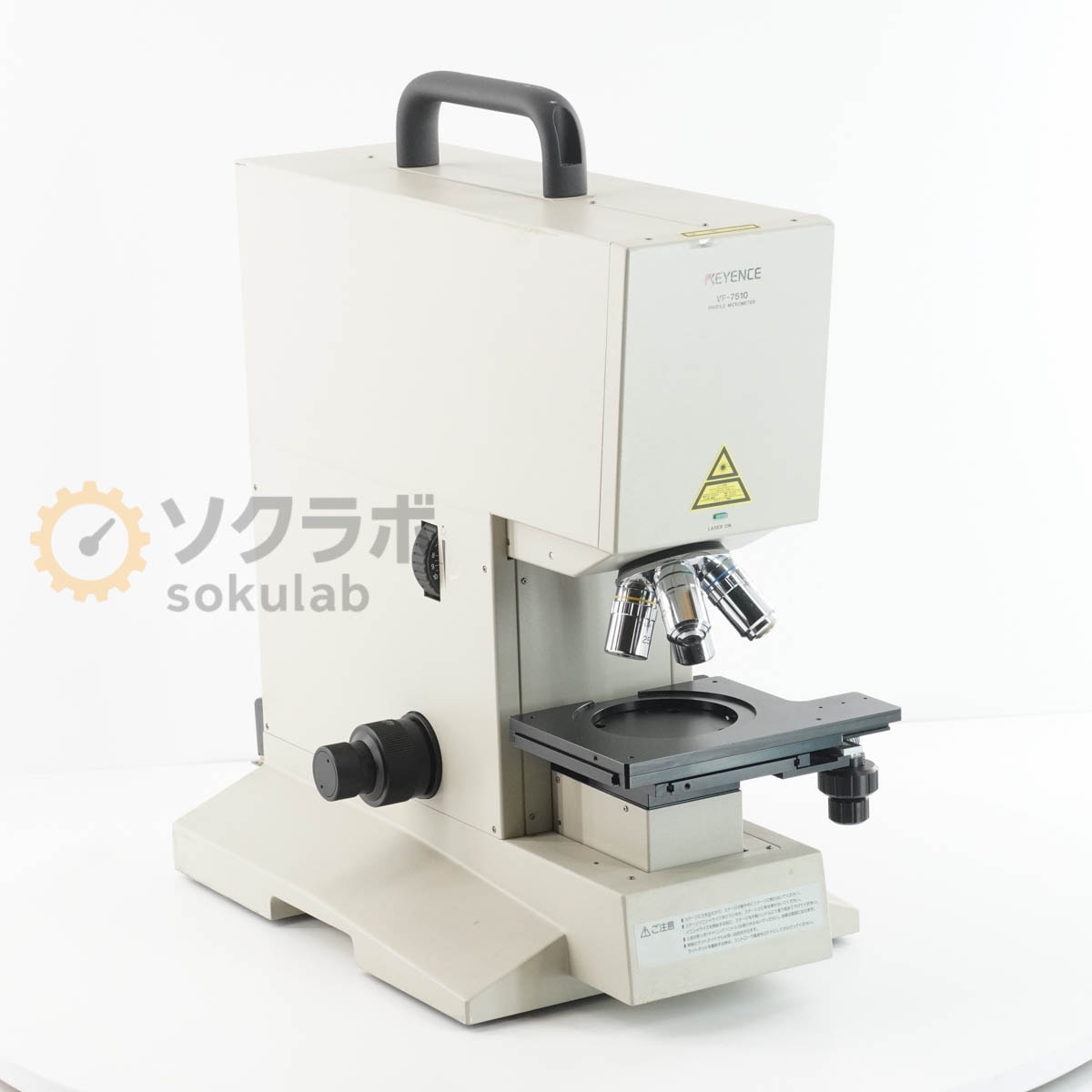 [DW]USED 8���ݾ� KEYENCE VF-7510 PROFILE MICROMETER MICROSCOPE ɽ�̷���¬�긲���� �ץ��ե�����ޥ������᡼���� VF-L...[08273-0060]