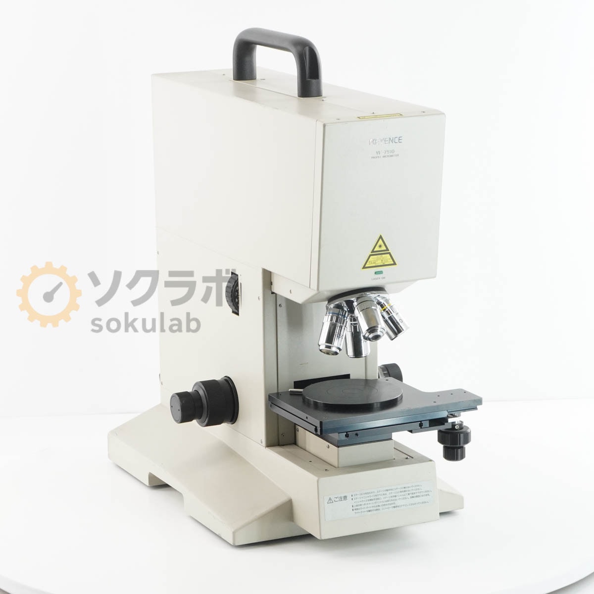[DW]USED 8���ݾ� KEYENCE VF-7510 PROFILE MICROMETER MICROSCOPE ɽ�̷���¬�긲���� �ץ��ե�����ޥ������᡼���� VF-L...[08273-0061]