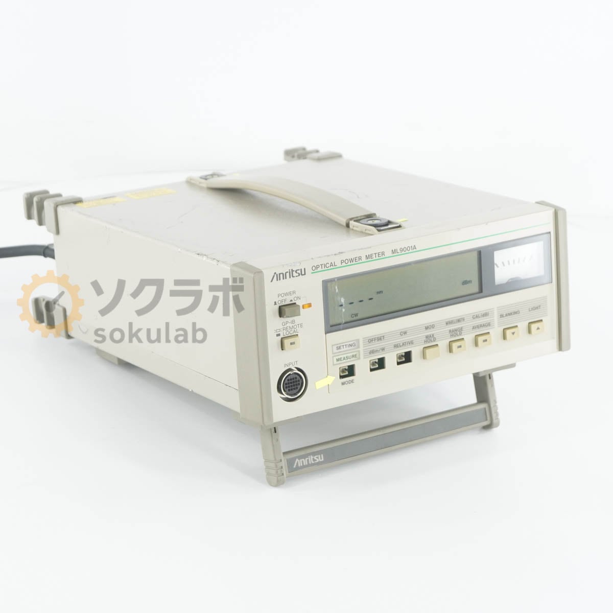 [JB]USED �ݾڤʤ� Anritsu ML9001A OPTICAL POWER METER ���ѥ�᡼���� ���ץƥ�����ѥ�᡼���� [08273-0073]