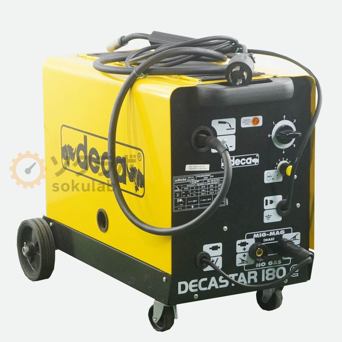 [PG]USED 8���ݾ� deca DECASTAR 180E Ⱦ��ư���ܵ� ����200V [08273-0081]