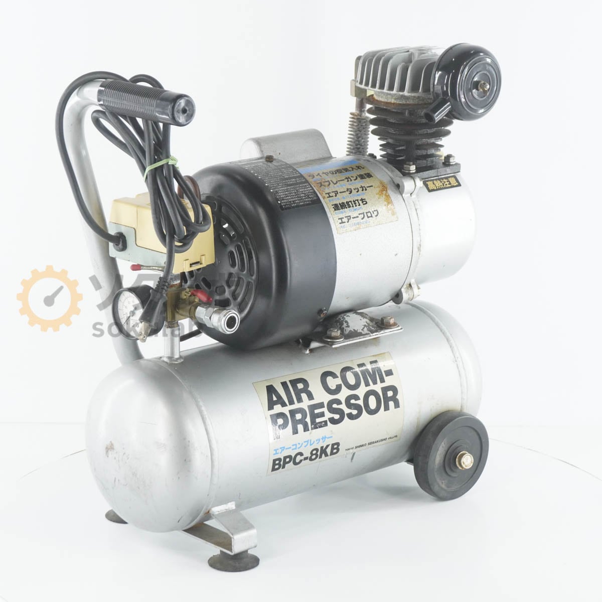 [PG]USED 8���ݾ� SHINKO BPC-8KB ����������ץ�å��� AIR COM-PRESSOR ��������ץ�å��� [08273-0094]