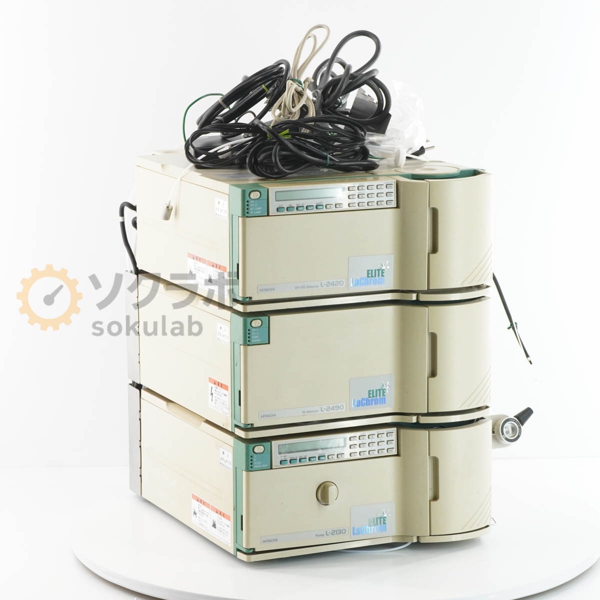 [DW]USED 8���ݾ� ���å� HITACHI L-2420 L-2490 L-2130 ELITE LaChrom HPLC �ե��� Liquid Chromatograph ���Υ����ޥȥ�...[08167-0001]