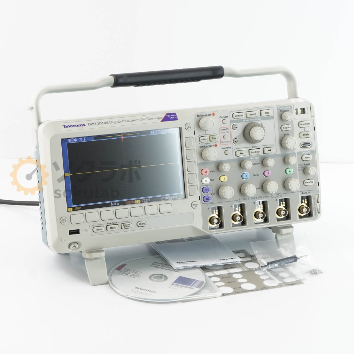 [DW]USED 8���ݾ� 09/2024CAL Tektronix DPO 2014B DPO2014B DPO2000B Digital Phosphor Oscilloscope �ǥ����롦�ե�����...[08183-0140]