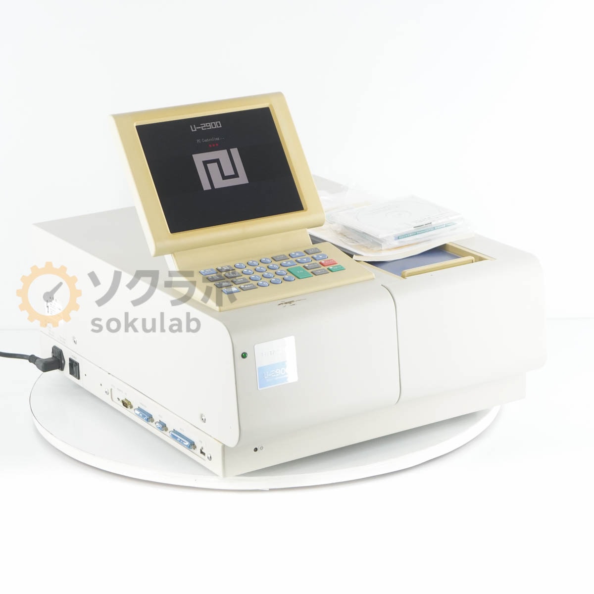 [JB]USED �ݾڤʤ� HITACHI U-2900 Spectrophotometer ���֥�ӡ���ʬ�����ٷ� �Ÿ������� ���եȥ����� �谷������ [08273-0026]