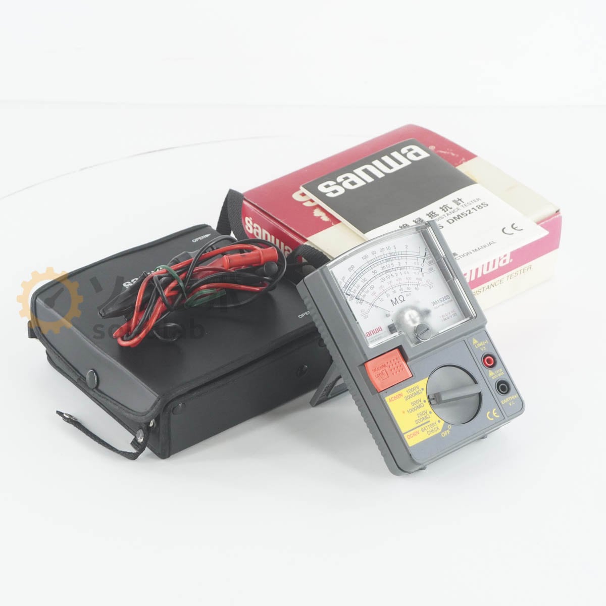 [JB]USED �ݾڤʤ� sanwa DM1528S INSULATION RESISTANCE TESTER ����񹳷� �谷������ [08289-0003]