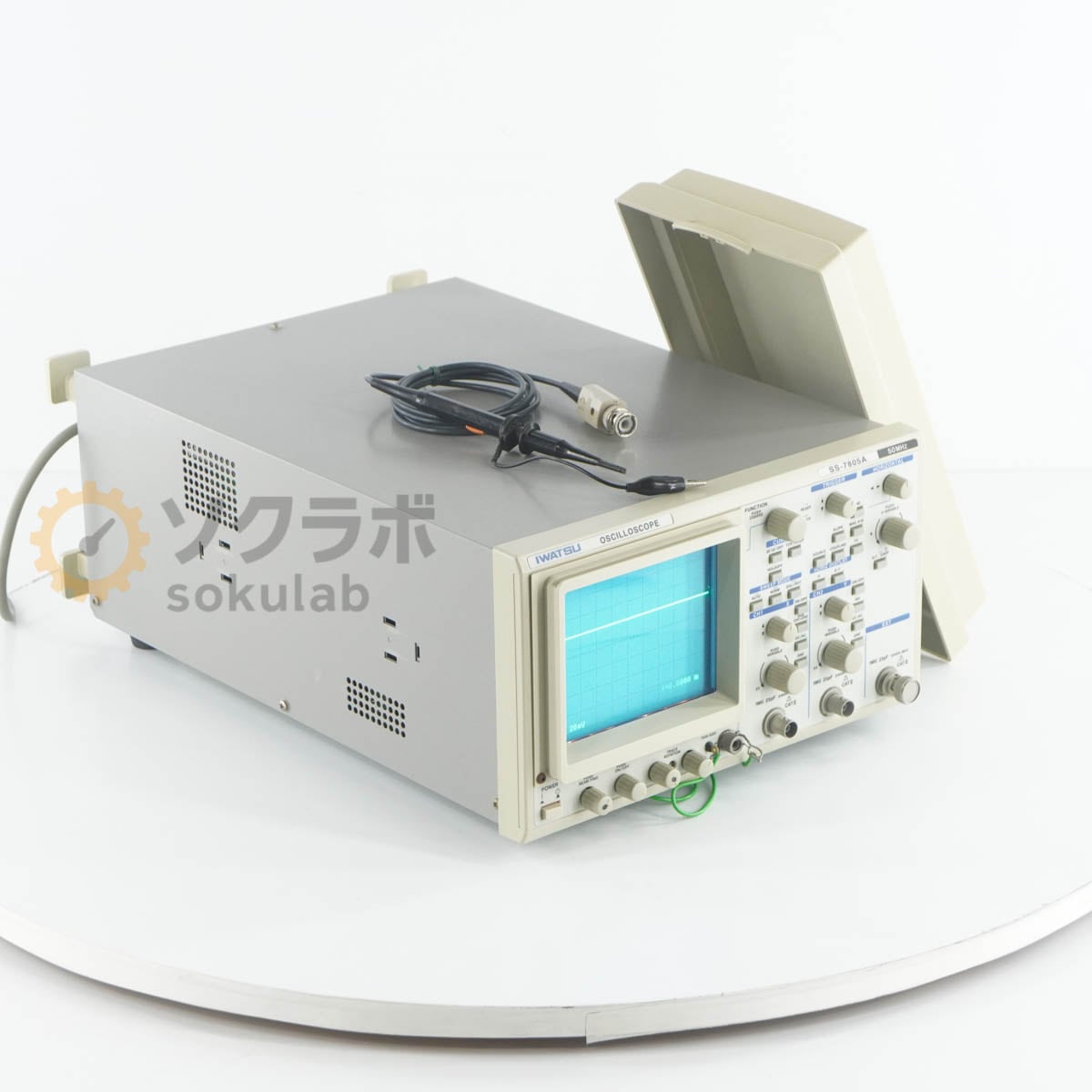 [JB]USED �ݾڤʤ� IWATSU SS-7805A OSCILLOSCOPE �������������� 50MHz SS-0110�Ÿ������� [08289-0005]