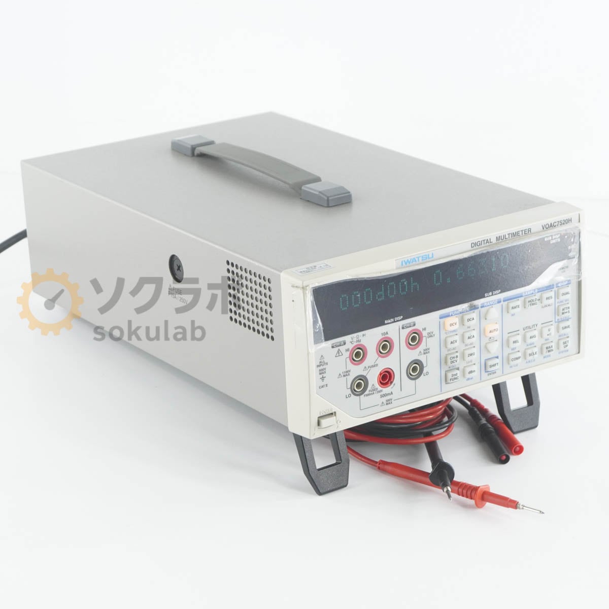 [JB]USED �ݾڤʤ� IWATSU VOAC7520H DMM DIGITAL MULTIMETER �ǥ�����ޥ���᡼���� �Ÿ������� [08289-0006]