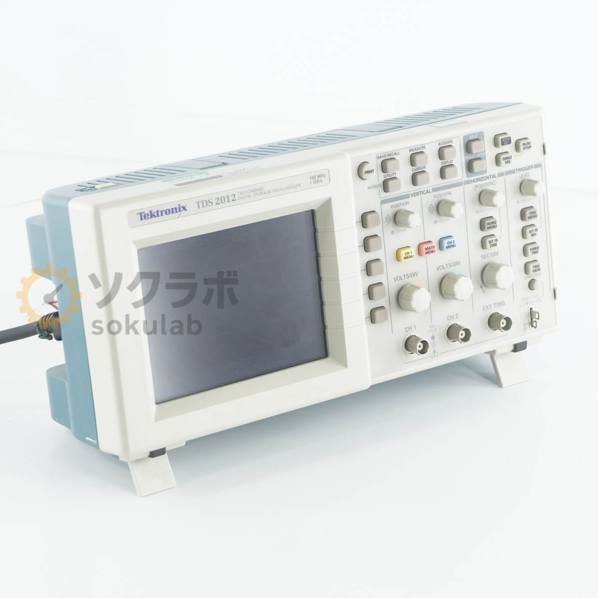 [JB]USED �ݾڤʤ� Tektronix TDS 2012 TDS2012 TDS2000 DSO DIGITAL STORAGE OSCILLOSCOPE �������������� 100MHz 1GS/s 2ch [08289-0010]