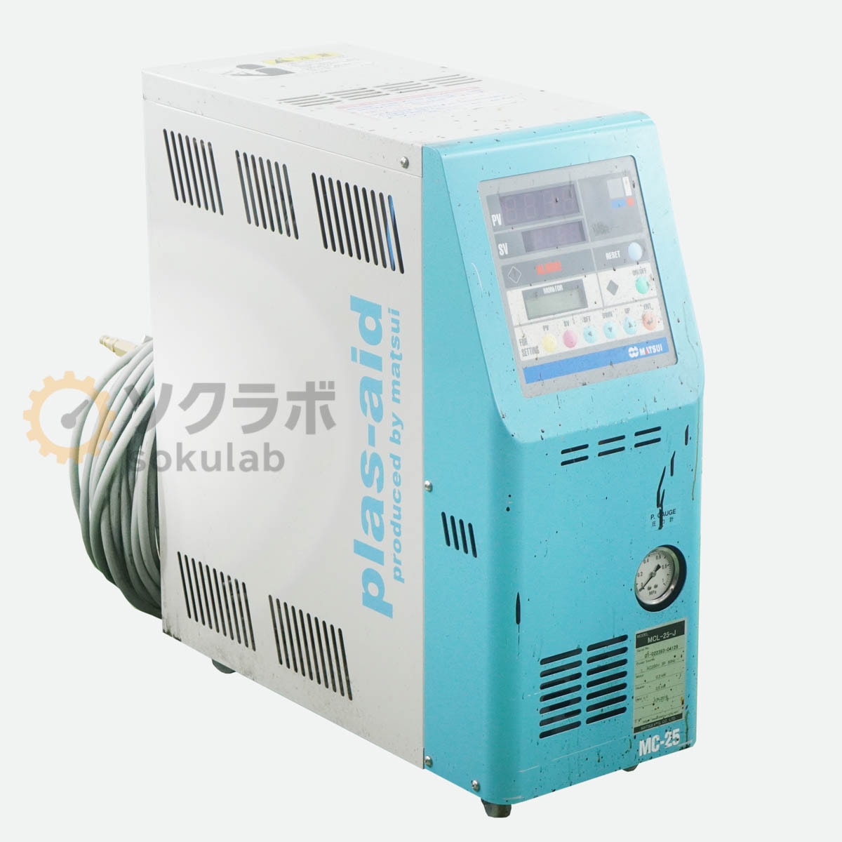 [PG]USED 8���ݾ� MATSUI MCL-25-J MC-25 plas-aid ��Ĵ�� �ⷿ����Ĵ�ᵡ Temperature Controller ����200V [08289-0020]