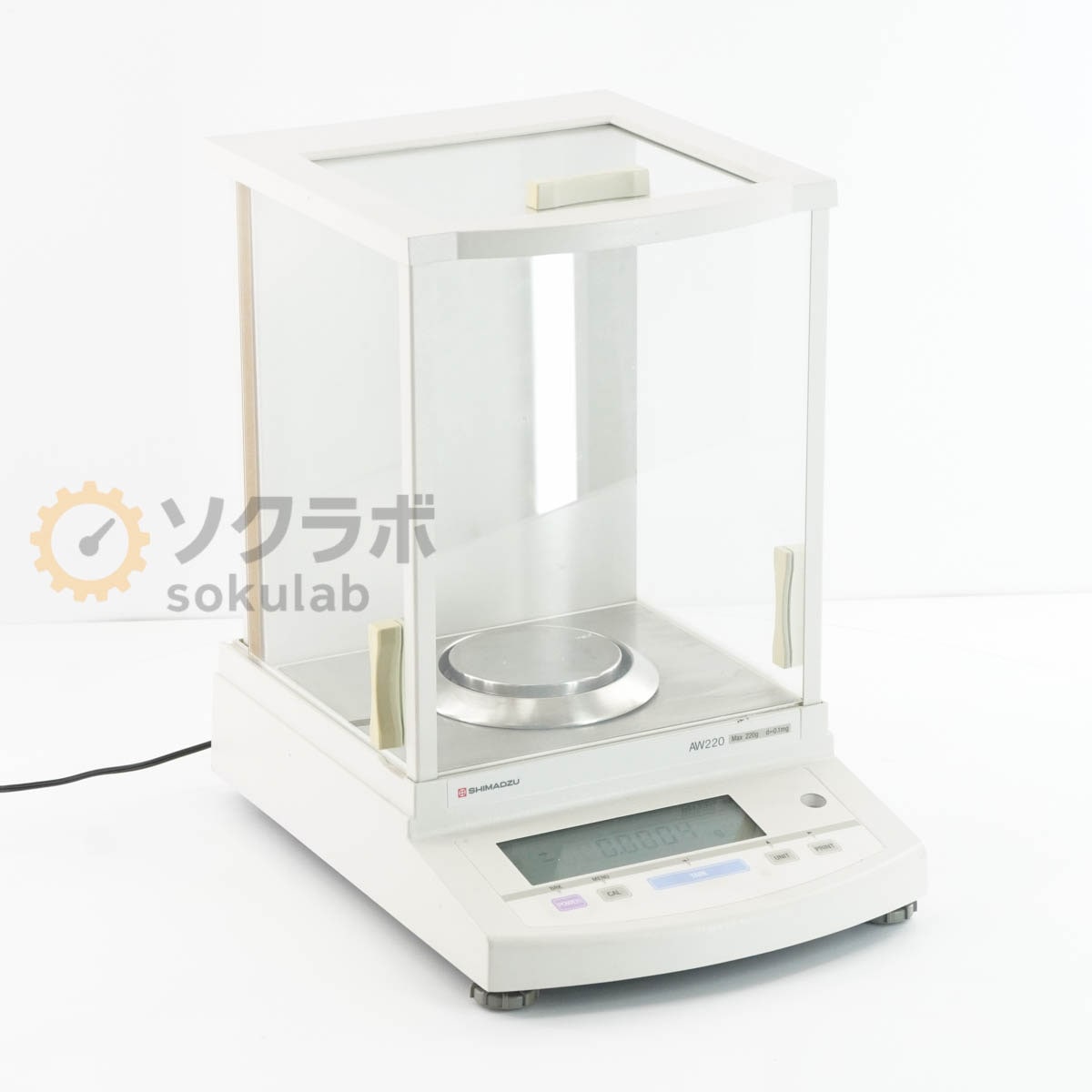 [DW]USED 8���ݾ� ư���ǧ�� SHIMADZU AW220 ELECTRONIC BALANCE �廮�Ż�ʬ��ŷ�Ӥ� �Ż�ŷ�� �Ż�ŷ�Ӥ� �Ҥ礦��220g A...[08043-0009]