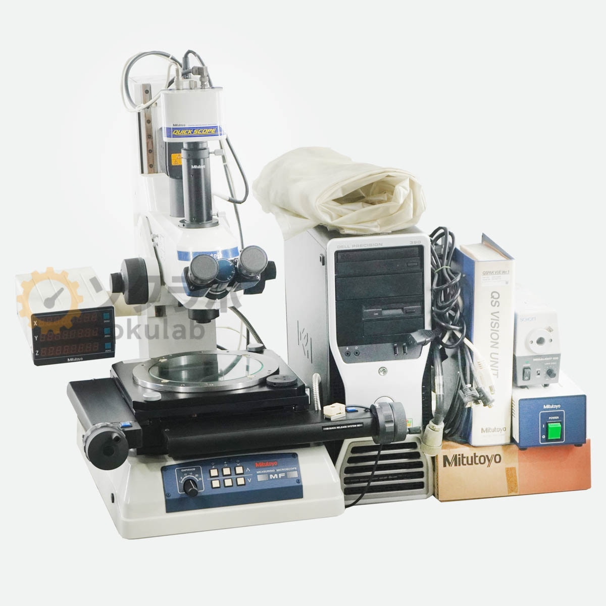 [DW]USED 8���ݾ� Mitutoyo MF 359-663 176-582-3 QUICK SCOPE MEASURING MICROSCOPE ¬�긲���� ����¬�굡 WF10��/24 ��...[08164-0001]