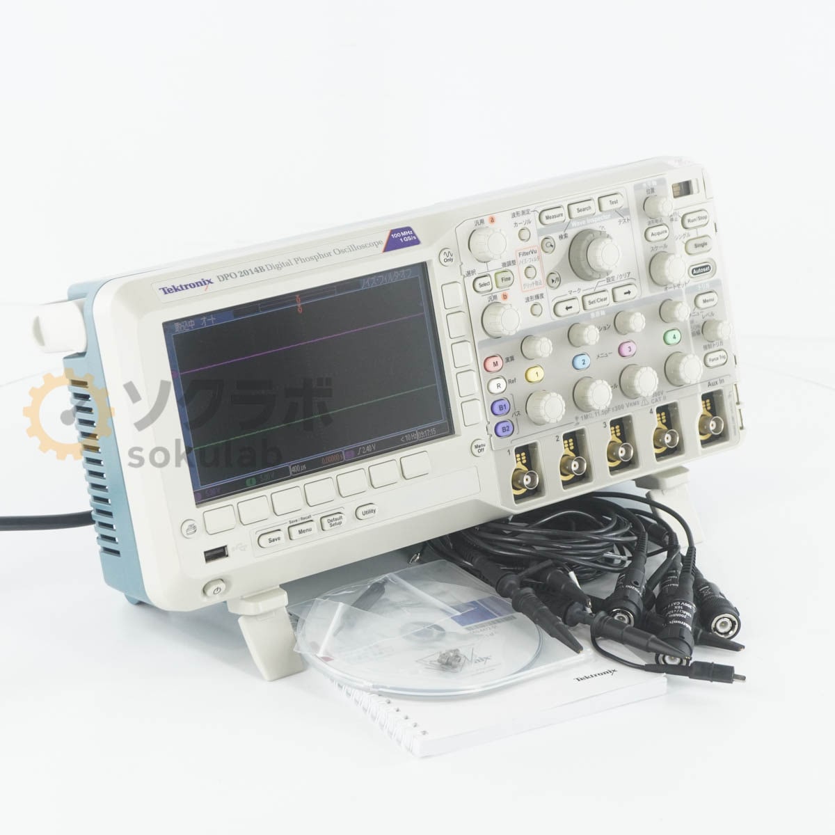 [DW]USED 8���ݾ� ����2026ǯ12��ޤ�ͭ�� Tektronix DPO 2014B DPO2014B DPO2000B Digital Phosphor Oscilloscope �ǥ���...[08183-0139]