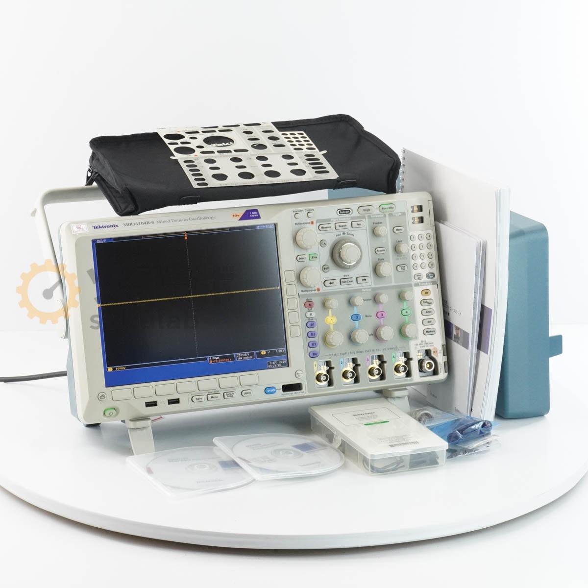[DW]USED 8���ݾ� 09/2024CAL Tektronix MDO4104B-6 MDO4000B Mixed Domain Oscilloscope �ߥå����ɡ��ɥᥤ�󡦥�������...[08183-0156]