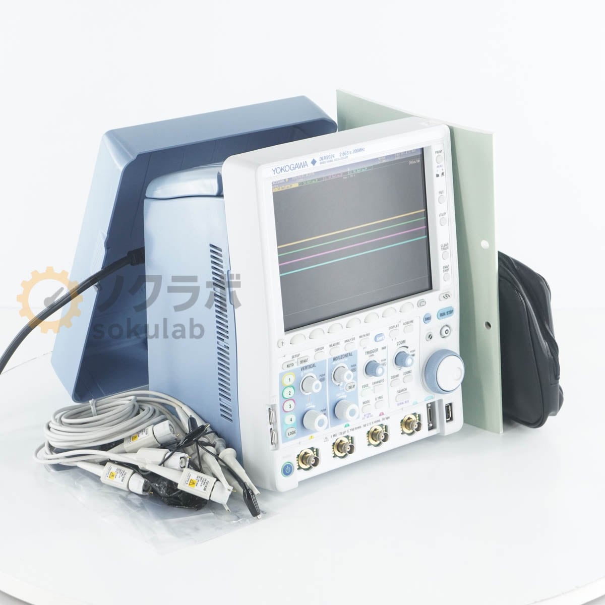 [DW]USED 8���ݾ� ����2026ǯ12��ޤ�ͭ�� YOKOGAWA DLM2024 710110-M-HJ/B5/M2/P4/C11/C9 MSO DLM2000 MIXED SIGNAL OSCIL...[08183-0224]