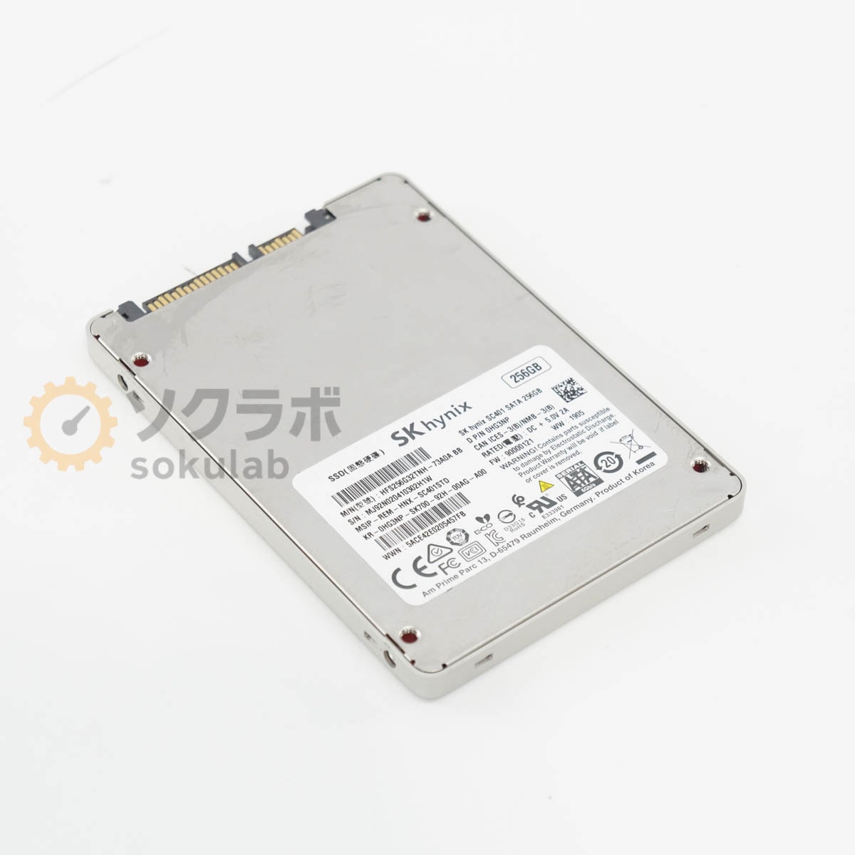 [PG]USED 8���ݾ� DELL SK hynix SC401 SATA 256GB HFS256G32TNH-73A0A BB SSD 256GB 2.5����� [08212-0116]