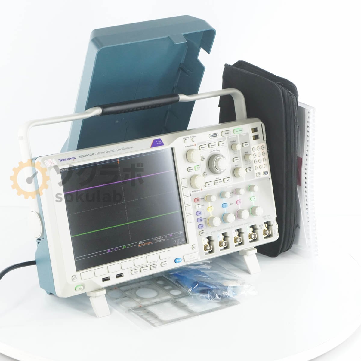 [DW]USED 8���ݾ� 02/2025CAL Tektronix MDO4104C MDO4000C Mixed Domain Oscilloscope �ߥå����ɡ��ɥᥤ�󡦥���������...[08183-0157]